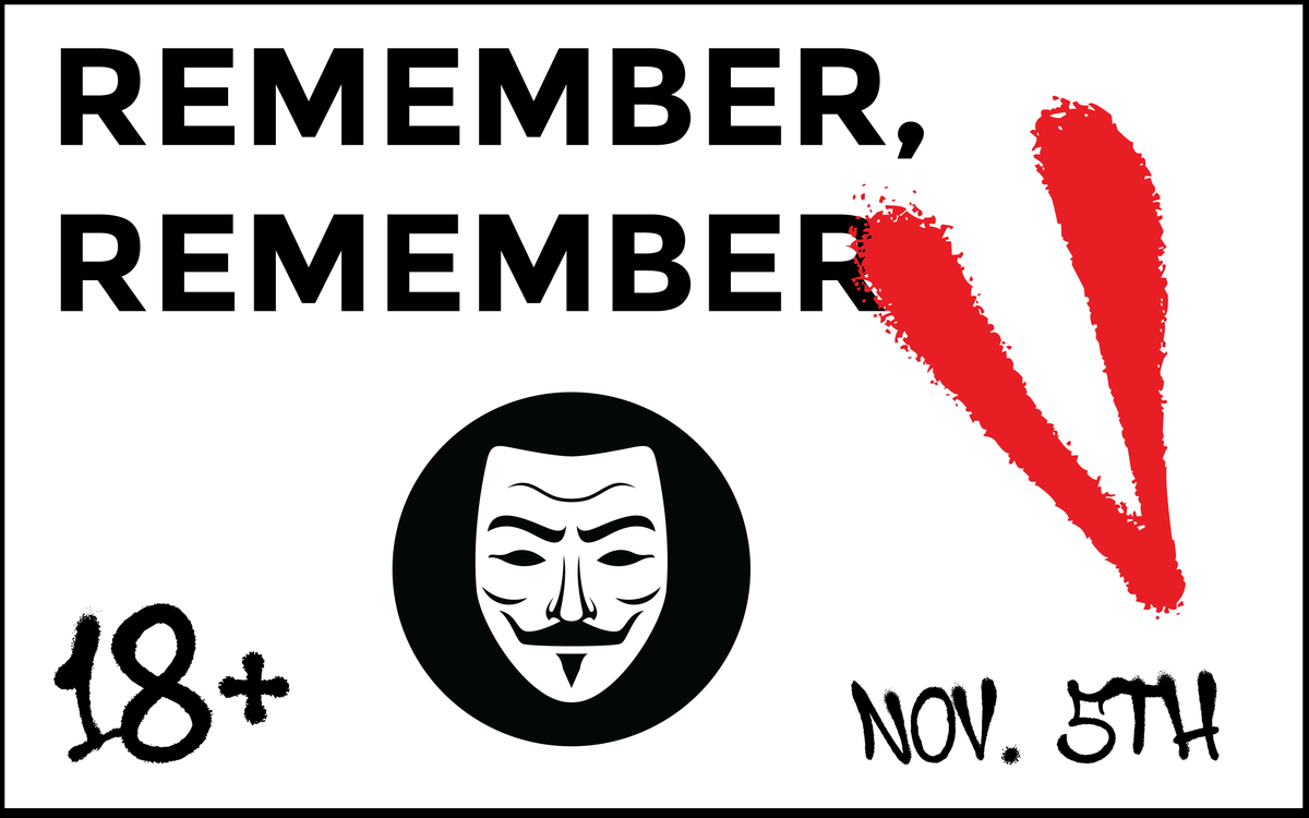 Remember, Remember 18+